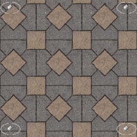 Textures   -   ARCHITECTURE   -   PAVING OUTDOOR   -   Concrete   -   Blocks mixed  - Paving concrete mixed size texture seamless 05625 (seamless)