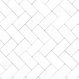Textures   -   ARCHITECTURE   -   PAVING OUTDOOR   -   Pavers stone   -   Herringbone  - Stone paving outdoor herringbone texture seamless 06509 - Ambient occlusion