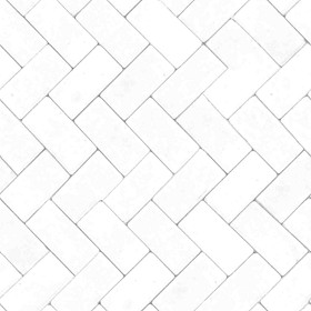 Textures   -   ARCHITECTURE   -   PAVING OUTDOOR   -   Pavers stone   -   Herringbone  - Stone paving outdoor herringbone texture seamless 06509 - Ambient occlusion