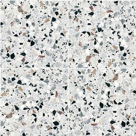 Textures   -   ARCHITECTURE   -   TILES INTERIOR   -   Terrazzo  - terrazzo floor tile PBR texture seamless 21476 (seamless)