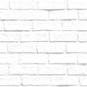 Textures   -   ARCHITECTURE   -   BRICKS   -   White Bricks  - White bricks texture seamless 00490 - Ambient occlusion