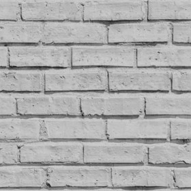 Textures   -   ARCHITECTURE   -   BRICKS   -   White Bricks  - White bricks texture seamless 00490 - Displacement