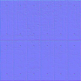 Textures   -   ARCHITECTURE   -   CONCRETE   -   Plates   -   Dirty  - Concrete dirt plates wall texture seamless 01720 - Normal