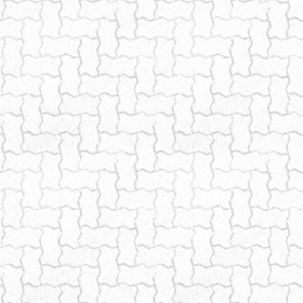 Textures   -   ARCHITECTURE   -   PAVING OUTDOOR   -   Concrete   -   Herringbone  - Concrete paving herringbone outdoor texture seamless 05800 - Ambient occlusion