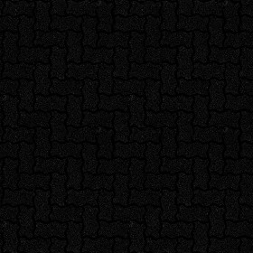 Textures   -   ARCHITECTURE   -   PAVING OUTDOOR   -   Concrete   -   Herringbone  - Concrete paving herringbone outdoor texture seamless 05800 - Specular