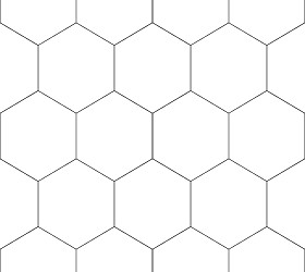 Textures   -   ARCHITECTURE   -   TILES INTERIOR   -   Hexagonal mixed  - Hexagonal tile texture seamless 16874 - Bump
