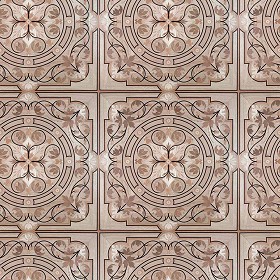 Textures   -   ARCHITECTURE   -   WOOD FLOORS   -  Geometric pattern - Parquet geometric pattern texture seamless 04731