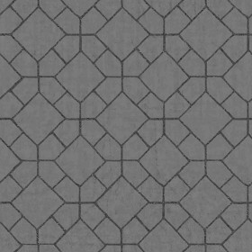 Textures   -   ARCHITECTURE   -   PAVING OUTDOOR   -   Concrete   -   Blocks mixed  - Paving concrete mixed size texture seamless 05571 - Displacement