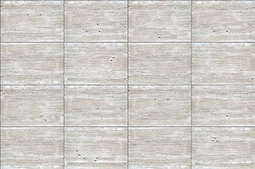 Textures   -   ARCHITECTURE   -   MARBLE SLABS   -  Marble wall cladding - Silver travertine wall cladding texture seamless 20825