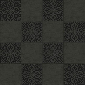Textures   -   ARCHITECTURE   -   TILES INTERIOR   -   Marble tiles   -   Travertine  - Travertine floor tile texture seamless 14669 - Specular