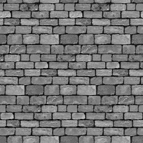 Textures   -   ARCHITECTURE   -   STONES WALLS   -   Stone blocks  - Wall stone with regular blocks texture seamless 08302 - Bump