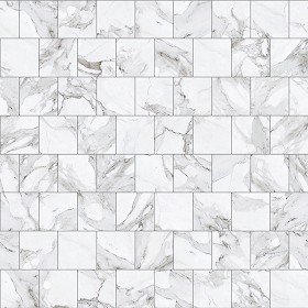 Textures   -   ARCHITECTURE   -   TILES INTERIOR   -   Marble tiles   -  White - Carrara marble floor PBR texture seamless 22065