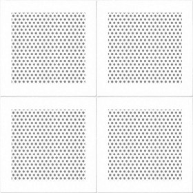 Textures   -   MATERIALS   -   METALS   -   Perforated  - White ceiling perforated metal texture seamless 10572 - Ambient occlusion