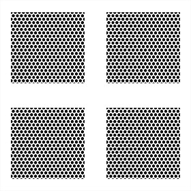 Textures   -   MATERIALS   -   METALS   -   Perforated  - White ceiling perforated metal texture seamless 10572 - Mask