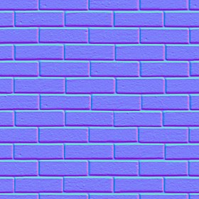 Textures   -   ARCHITECTURE   -   BRICKS   -   Facing Bricks   -   Smooth  - facing smooth bricks texture seamless 21368 - Normal