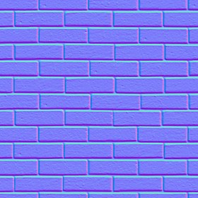 Textures   -   ARCHITECTURE   -   BRICKS   -   Facing Bricks   -   Smooth  - facing smooth bricks texture seamless 21368 - Normal