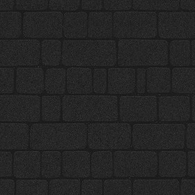 Textures   -   ARCHITECTURE   -   ROADS   -   Paving streets   -   Cobblestone  - Street paving cobblestone texture seamless 07433 - Specular