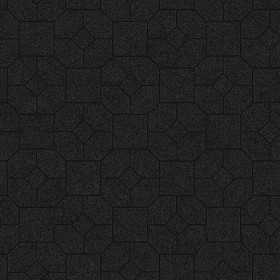 Textures   -   ARCHITECTURE   -   PAVING OUTDOOR   -   Pavers stone   -   Blocks mixed  - Pavers stone mixed size texture seamless 06188 - Specular