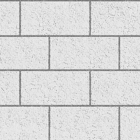 Textures   -   ARCHITECTURE   -   PAVING OUTDOOR   -   Concrete   -   Blocks regular  - Paving outdoor concrete regular block texture seamless 05727 - Bump