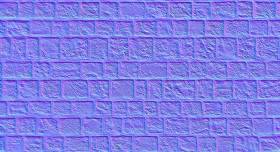 Textures   -   ARCHITECTURE   -   STONES WALLS   -   Stone blocks  - Wall stone with regular blocks texture seamless 17345 - Normal