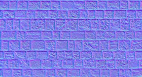 Textures   -   ARCHITECTURE   -   STONES WALLS   -   Stone blocks  - Wall stone with regular blocks texture seamless 17345 - Normal