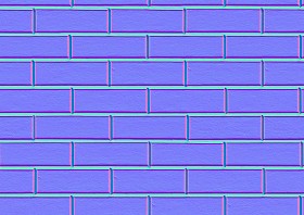 Textures   -   ARCHITECTURE   -   CONCRETE   -   Plates   -   Clean  - Concrete blocks wall texture seamless 17467 - Normal