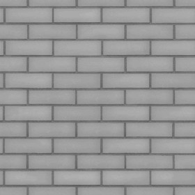 Textures   -   ARCHITECTURE   -   BRICKS   -   Facing Bricks   -   Smooth  - facing smooth bricks PBR texture seamless 21737 - Displacement