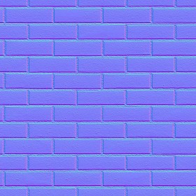 Textures   -   ARCHITECTURE   -   BRICKS   -   Facing Bricks   -   Smooth  - facing smooth bricks PBR texture seamless 21737 - Normal