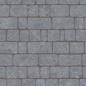 Textures   -   ARCHITECTURE   -   ROADS   -   Paving streets   -  Cobblestone - Street paving cobblestone texture seamless 07435