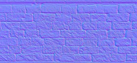 Textures   -   ARCHITECTURE   -   STONES WALLS   -   Stone blocks  - Wall stone blocks horizontal seamless 20476 - Normal