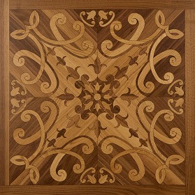 Textures   -   ARCHITECTURE   -   WOOD FLOORS   -  Decorated - decorated floral parquet texture seamless 21424