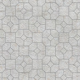Textures   -   ARCHITECTURE   -   PAVING OUTDOOR   -   Pavers stone   -  Blocks mixed - Pavers stone mixed size texture seamless 06190