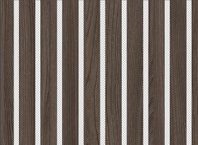 Textures   -   ARCHITECTURE   -   WOOD   -   Wood panels  - walnut wooden slats pbr texture seamless 22236 - Mask