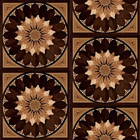 Textures   -   ARCHITECTURE   -   WOOD FLOORS   -   Decorated  - decorated floral parquet texture seamless 21425