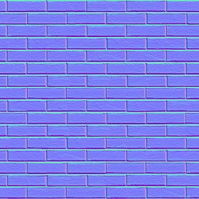 Textures   -   ARCHITECTURE   -   BRICKS   -   Facing Bricks   -   Smooth  - facing smooth bricks PBR texture seamless 21739 - Normal