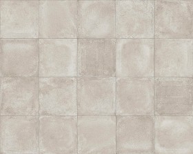 Textures   -   ARCHITECTURE   -   TILES INTERIOR   -   Cement - Encaustic   -   Cement  - Old concrete tiles texture seamless 21400