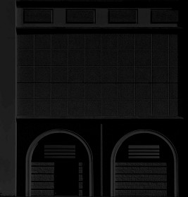 Textures   -   ARCHITECTURE   -   CONCRETE   -   Plates   -   Clean  - Concrete plates wall horizontal texture seamless 18046 - Specular
