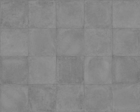 Textures   -   ARCHITECTURE   -   TILES INTERIOR   -   Cement - Encaustic   -   Cement  - Old concrete tiles texture seamless 21401 - Displacement