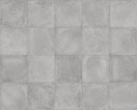 Textures   -   ARCHITECTURE   -   TILES INTERIOR   -   Cement - Encaustic   -   Cement  - Old concrete tiles texture seamless 21401