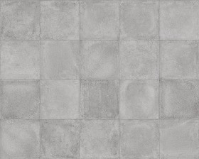 Textures   -   ARCHITECTURE   -   TILES INTERIOR   -   Cement - Encaustic   -  Cement - Old concrete tiles texture seamless 21401