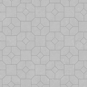 Textures   -   ARCHITECTURE   -   PAVING OUTDOOR   -   Pavers stone   -   Blocks mixed  - Pavers stone mixed size texture seamless 06193 - Displacement
