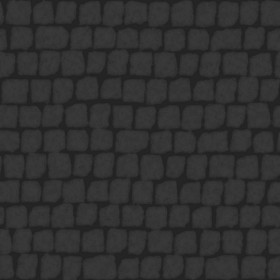 Textures   -   ARCHITECTURE   -   ROADS   -   Paving streets   -   Cobblestone  - Street porfido paving cobblestone texture seamless 07439 - Specular