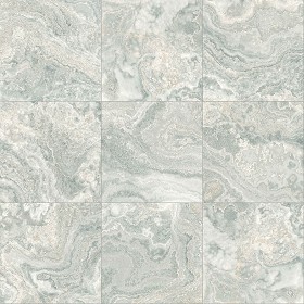 Textures   -   ARCHITECTURE   -   TILES INTERIOR   -   Marble tiles   -  White - Decorative tiles agata effect Pbr texture seamless 22317