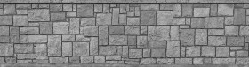 Textures   -   ARCHITECTURE   -   STONES WALLS   -   Stone blocks  - Wall stone blocks horizontal texture seamless 20546 - Displacement