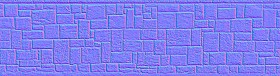 Textures   -   ARCHITECTURE   -   STONES WALLS   -   Stone blocks  - Wall stone blocks horizontal texture seamless 20546 - Normal
