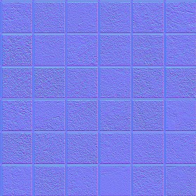 Textures   -   ARCHITECTURE   -   TILES INTERIOR   -   Cement - Encaustic   -   Cement  - Concrete mosaico tiles PBR texture seamless 21883 - Normal