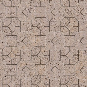 Textures   -   ARCHITECTURE   -   PAVING OUTDOOR   -   Pavers stone   -   Blocks mixed  - Pavers stone mixed size texture seamless 06195 (seamless)
