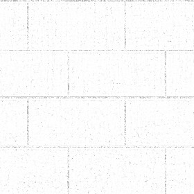 Textures   -   ARCHITECTURE   -   PAVING OUTDOOR   -   Concrete   -   Blocks regular  - Paving outdoor concrete regular block texture seamless 05734 - Ambient occlusion