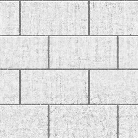 Textures   -   ARCHITECTURE   -   PAVING OUTDOOR   -   Concrete   -   Blocks regular  - Paving outdoor concrete regular block texture seamless 05734 - Bump