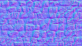 Textures   -   ARCHITECTURE   -   STONES WALLS   -   Stone blocks  - Wall stone blocks texture seamless 20781 - Normal